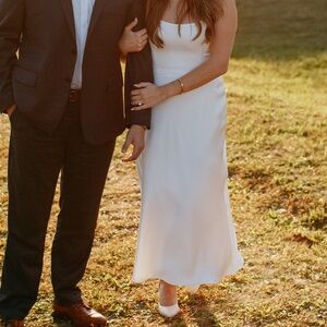 BRAND NEW: Park & Fifth Brodie White Strapless Dress